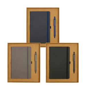 A5 Notebook & Maxema Recycled Pen Gift Set