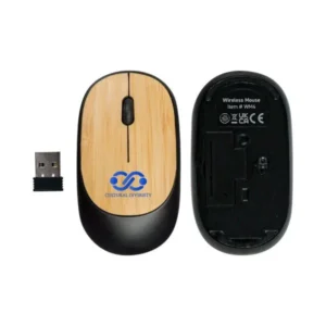 Eco Bamboo Wireless Mouse – Black