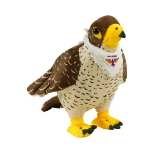 Falcon Plush Toy with Scarf – 22cm Soft Promotional Gift