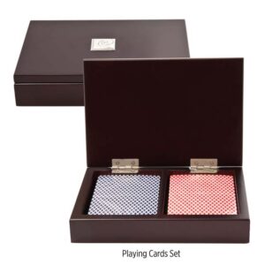 Playing Cards Set – Premium Wooden Box